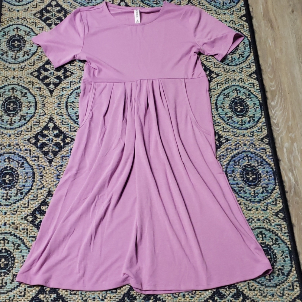 Flowy tshirt dress with pockets